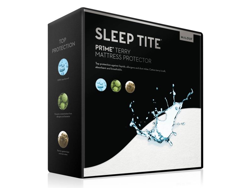 sleep tite prime terry mattress protector